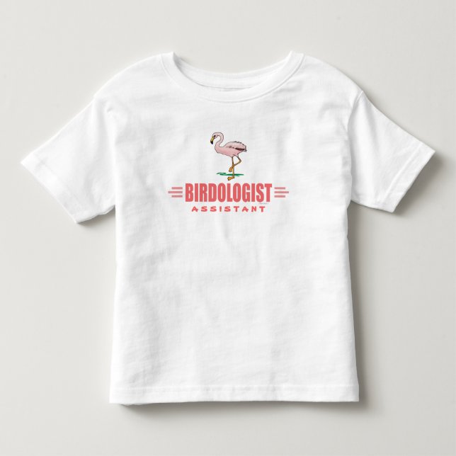 Camiseta De Bebé Flamenco Divertido (Anverso)
