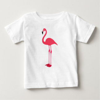 Camiseta De Bebé Flamenco rosa