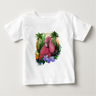 Camiseta De Bebé Flamingo