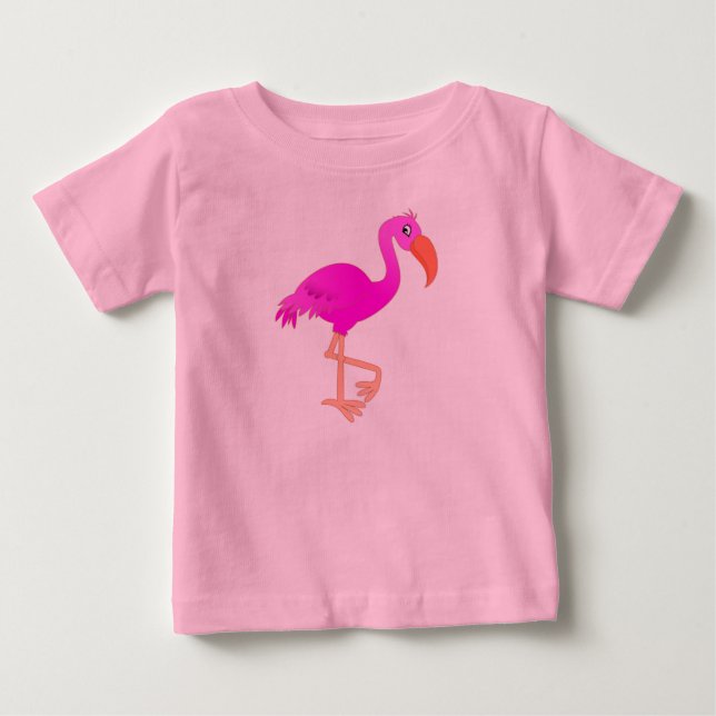Camiseta De Bebé Flamingo (Anverso)