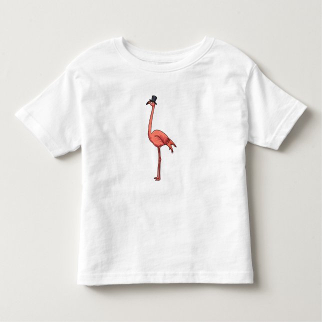 Camiseta De Bebé Flamingo con Gorra (Anverso)