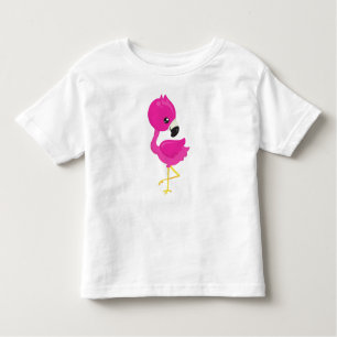 Camiseta De Bebé Flamingo Cute, Flamingo Rosa, Flamingo Infantil, A