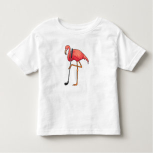Camiseta De Bebé Flamingo en el club de golf