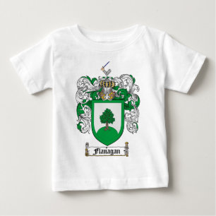 CAMISETA DE BEBÉ FLANAGAN FAMILY CREST - FLANAGAN COAT OF ARMS