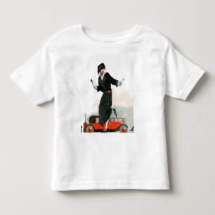 Camiseta De Bebé Flapper y Roadster