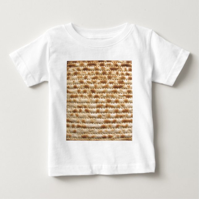 Camiseta De Bebé Flatbread de la galleta del Matzah (Anverso)