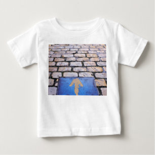 Camiseta De Bebé Flecha amarilla