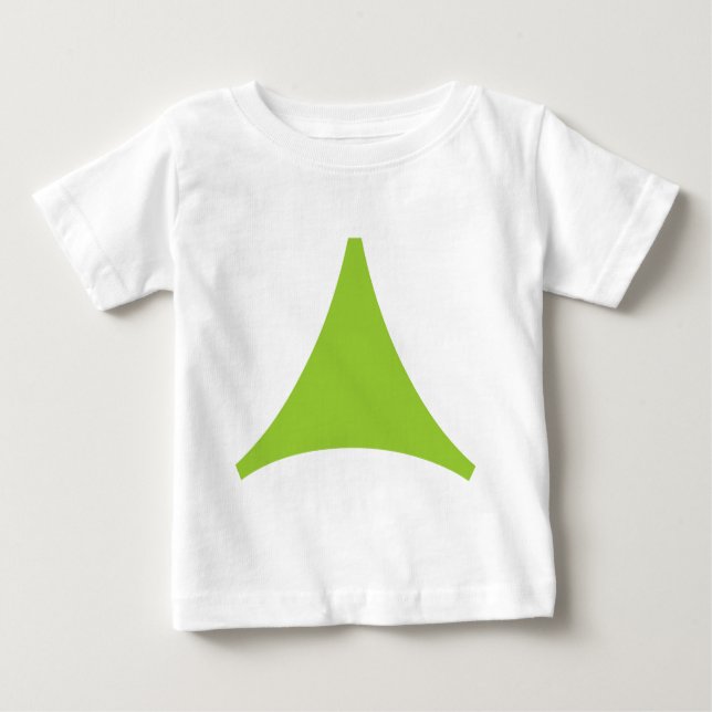 Camiseta De Bebé Flecha de tres lados (Anverso)