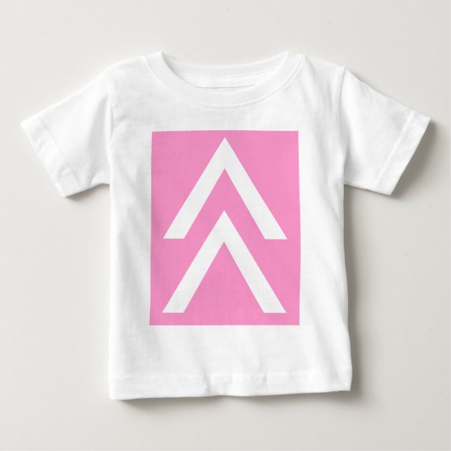 Camiseta De Bebé Flecha doble (Anverso)