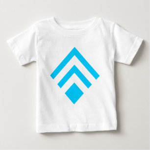 Camiseta De Bebé Flecha geométrica 02 - Azul cielo