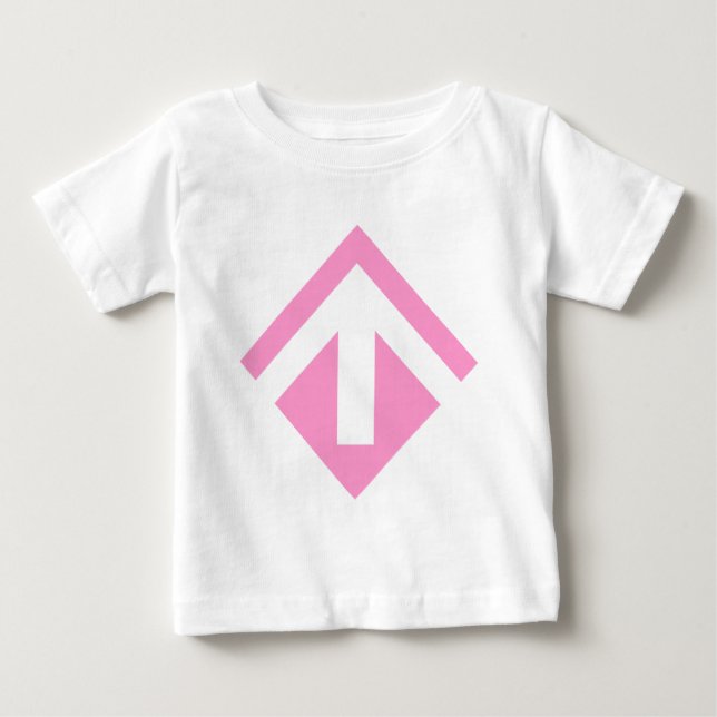 Camiseta De Bebé Flecha geométrica 03 (Anverso)
