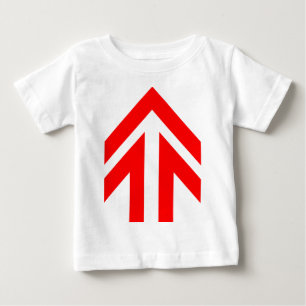 Camiseta De Bebé Flecha hueca