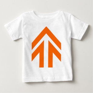 Camiseta De Bebé Flecha hueca