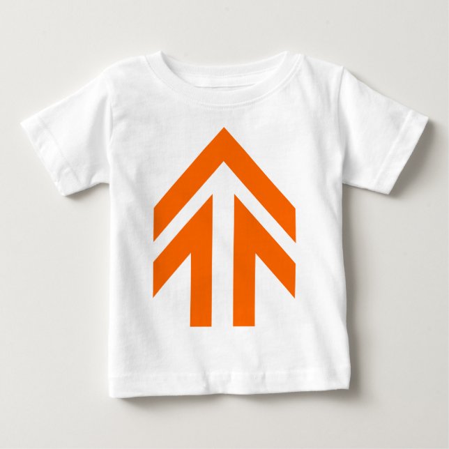 Camiseta De Bebé Flecha hueca (Anverso)