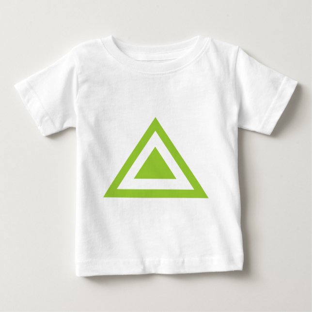 Camiseta De Bebé Flecha triangular 01 (Anverso)