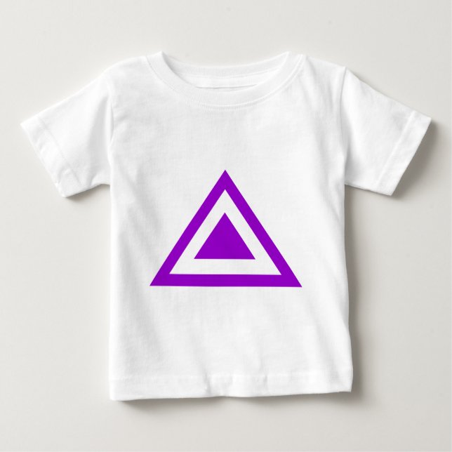 Camiseta De Bebé Flecha triangular 01 (Anverso)
