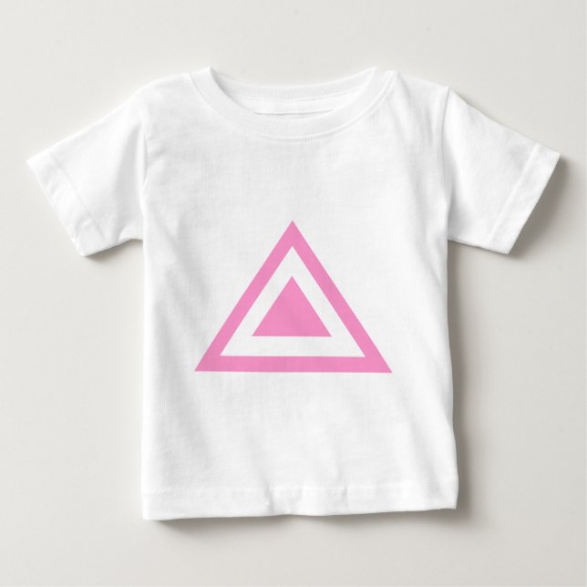 Camiseta De Bebé Flecha triangular 01 (Anverso)