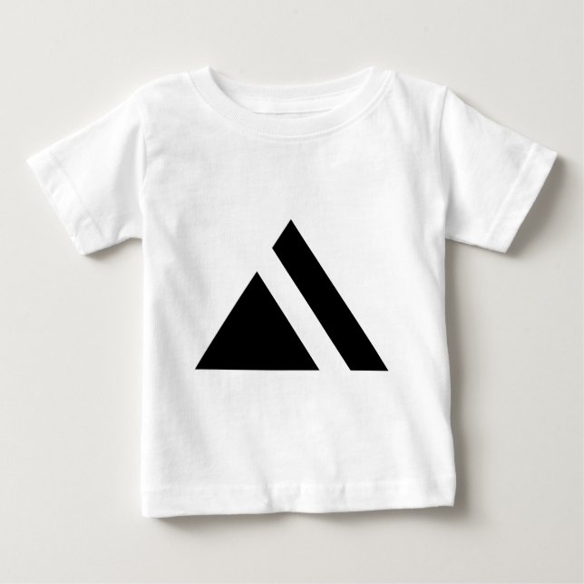 Camiseta De Bebé Flecha triangular 03 (Anverso)