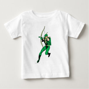 Camiseta De Bebé Flecha verde de disparo