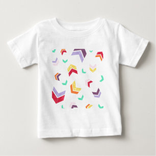 Camiseta De Bebé Flechas de colores