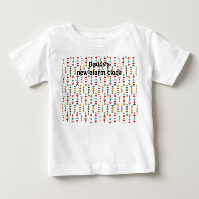 Camiseta De Bebé Flechas de colores (Anverso)