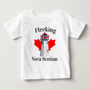 Camiseta De Bebé Fleeeing New Scotian Halifax Dartmouth Lighthouse