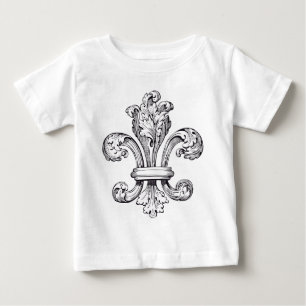Camiseta De Bebé fleur de lis