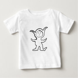 Camiseta De Bebé Floppy Pointy Ear Kids Jammies Design