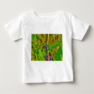 Camiseta De Bebé Flor arcoiris
