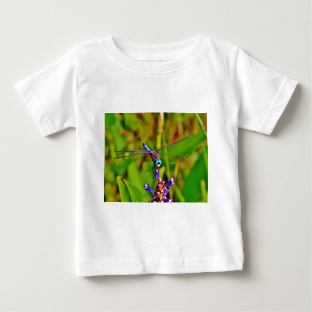 Camiseta De Bebé Flor arcoiris (Anverso)