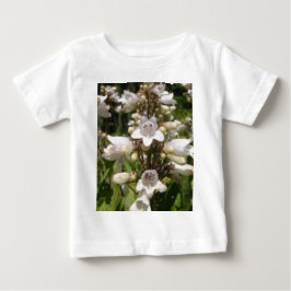 Camiseta De Bebé Flor Blanca