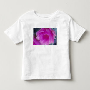 Camiseta De Bebé Flor de cactus erizo rosa (Echinocereus