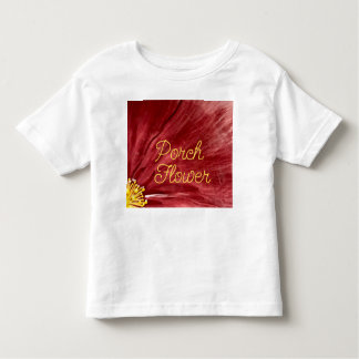 Camiseta De Bebé Flor de cerdo / Original /