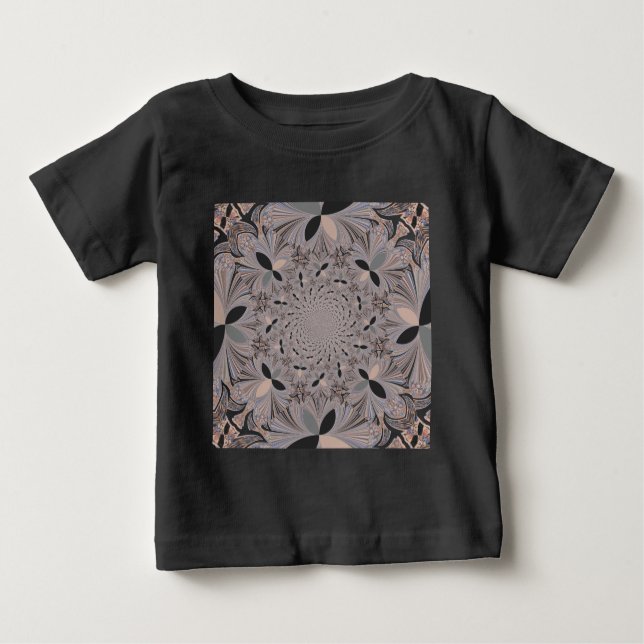 Camiseta De Bebé Flor de inspiración (Anverso)