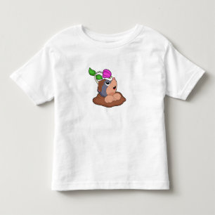 Camiseta De Bebé Flor de la Tierra Mole