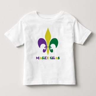 Camiseta De Bebé Flor de lis del ~ del carnaval