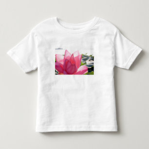 Camiseta De Bebé flor de loto [Nelumbo speciosum] en plena