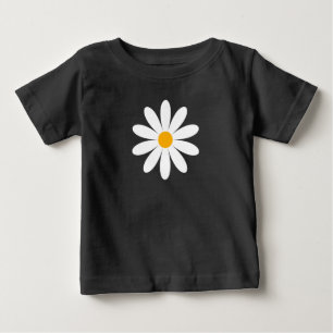 Camiseta De Bebé Flor de margarita