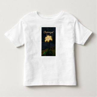 Camiseta De Bebé Flor de rapunzel