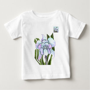 Camiseta De Bebé Flor de Smeraldo