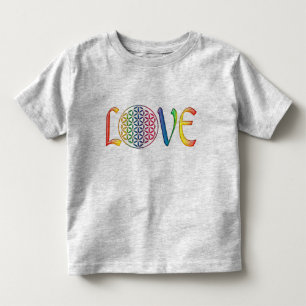 Camiseta De Bebé Flor de vida / Blume des Lebens - AMOR