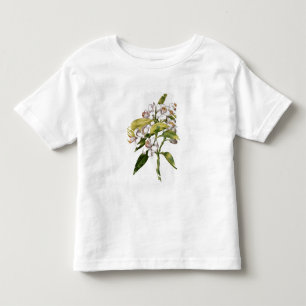 Camiseta De Bebé Flor del árbol anaranjado, de 'La Guirlande de