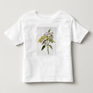 Camiseta De Bebé Flor del árbol anaranjado, de 'La Guirlande de
