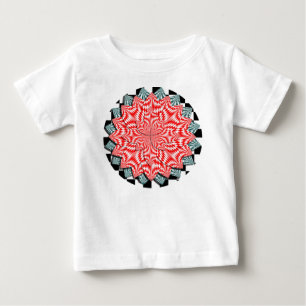 Camiseta De Bebé Flor digital por Kenneth Yoncich