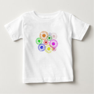 Camiseta De Bebé Flor en problemas
