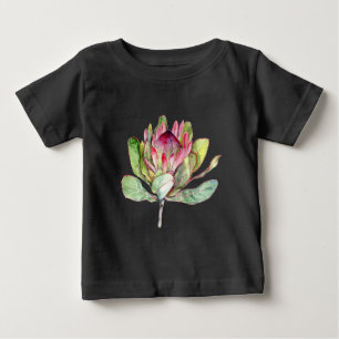 Camiseta De Bebé Flor Protea