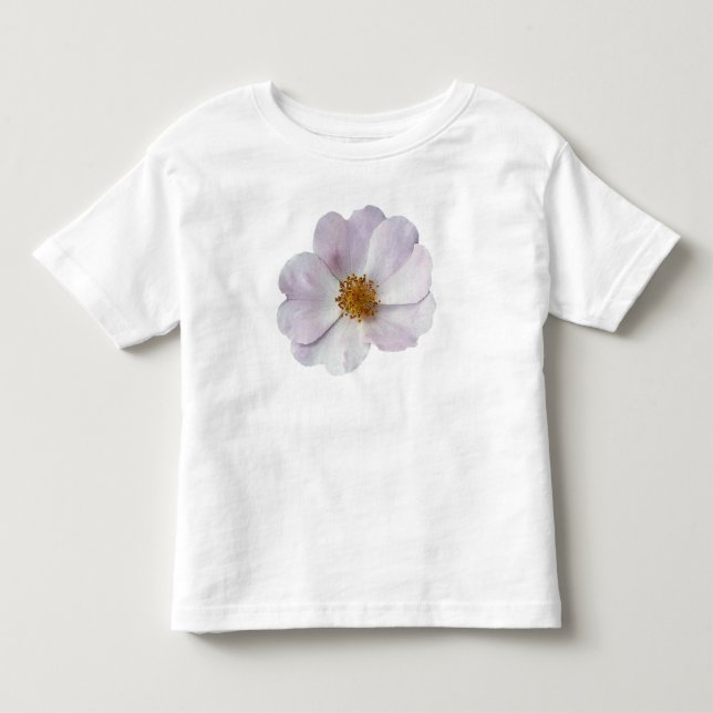 Camiseta De Bebé Flor rosa pequeña (Anverso)