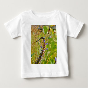 Camiseta De Bebé Flora de lavanda