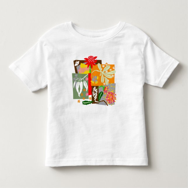 Camiseta De Bebé Flora nativa de BUSHLAND - (Anverso)