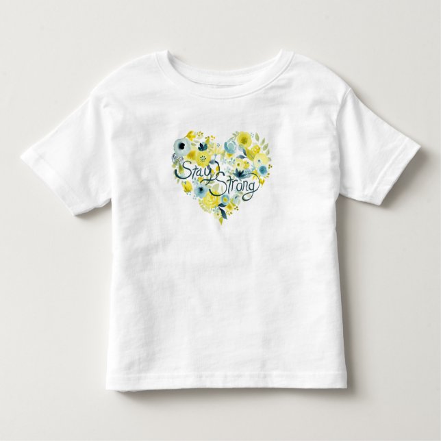 Camiseta De Bebé Floral I (Anverso)